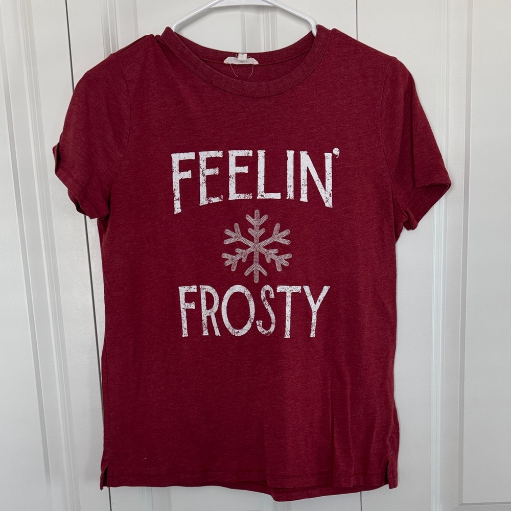 Maurices Burgundy Knit Top